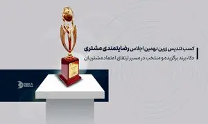 دکا، برند برگزیده و منتخب در نهمین اجلاس سراسری رضایتمندی مشتری
