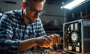 آشنایی با فرآیند تعمیر اینورتر ال اس