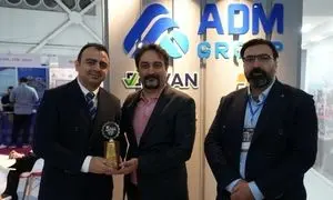 گروه ادمیرال، تندیس غرفه برتر بیستمین نمایشگاه بین‌المللی قطعات خودرو را کسب کرد