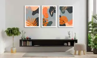 زیباترین تابلوهای مینیمال که خانه را شیک می کند