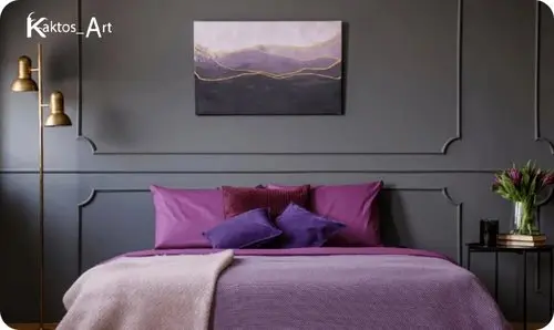 جذاب ترین تابلوهای مدرن برای اتاق خواب از کاکتوس آرت