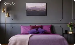 جذاب ترین تابلوهای مدرن برای اتاق خواب از کاکتوس آرت