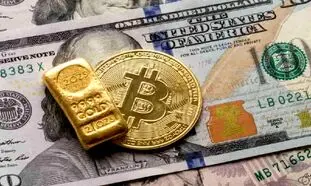 طلا از بیت کوین پیش افتاد / رمزارز معروف همچنان پرطرفدار است