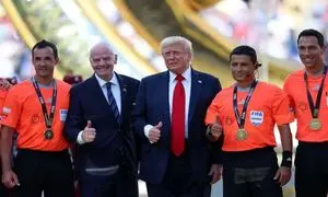 واکنش عجیب علیرضا دبیر به عکس فغانی و ترامپ