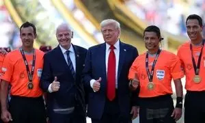 واکنش عجیب علیرضا دبیر به عکس فغانی و ترامپ