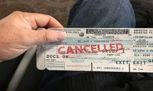 ۶ هزار میلیارد تومان بلیط هواپیما کنسل شد