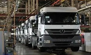 بهبود شرایط برای فروش کامیون‌های دایملر در هند