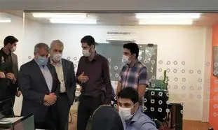 محسن هاشمی رفسنجانی از استارتاپ پینکت بازدید کرد