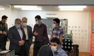 محسن هاشمی رفسنجانی از استارتاپ پینکت بازدید کرد
