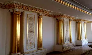 لزوم استفاده از پتینه و ورق طلا برای دکوراسیون