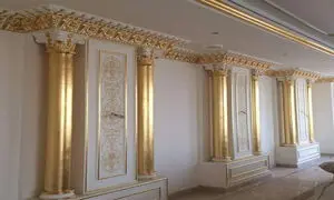 لزوم استفاده از پتینه و ورق طلا برای دکوراسیون