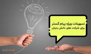 حمایت تسهیلاتی «پیام‌گستر» از دانش‌بنیان‌ها