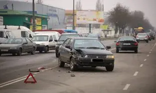 سمند صادراتی ایران در بلاروس حادثه آفرید + فیلم