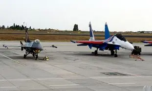 جنگنده اف 16 روسی شبکه های اجتماعی را حیرت زده کرد + عکس