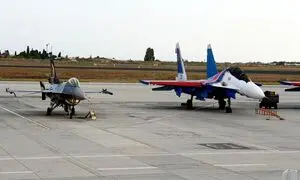 جنگنده اف 16 روسی شبکه های اجتماعی را حیرت زده کرد + عکس