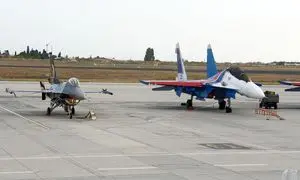 جنگنده اف 16 روسی شبکه های اجتماعی را حیرت زده کرد + عکس