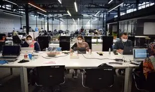حضور بانک صنعت و معدن در ششمین رویداد نوآوری و استارتاپی