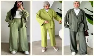 ست کردن شومیز با مانتو و شلوار در استایل نیمه‌مجلسی؛ ایده‌های روز ۱۴۰۴