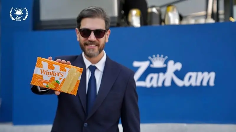 رونمایی از محصولات جدید زرکام در نمایشگاه شیرینی و شکلات تهران