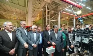 افتتاح خط تولید موتور TGDI در کرمان موتور