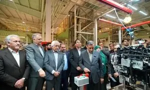 افتتاح خط تولید موتور TGDI در کرمان موتور