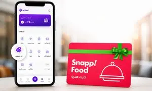 خرید کارت هدیه اسنپ‌فود با اعتبار اسمارتیزی