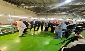 افتتاح خط تولید موتور جاروبرقی گلدیران