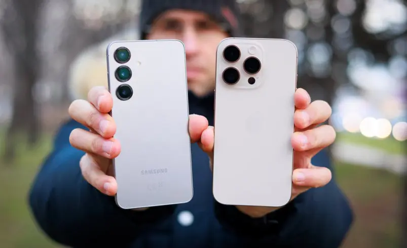 مقایسه Galaxy S25 Ultra با iPhone 17 Pro Max