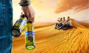 کمپین تبلیغاتی باربیکن نمونه تبلیغات محیطی استاندارد و حرفه‌ای