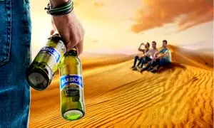 کمپین تبلیغاتی باربیکن نمونه تبلیغات محیطی استاندارد و حرفه‌ای