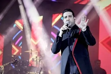 اجرای زنده امید حاجیلی در بزرگترین جشن یلدا ژیوار