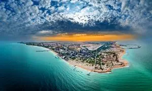 بلو، حامی ماراتن بزرگ کیش شد