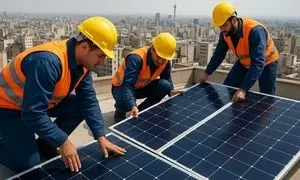 مراحل و ثبت سفارش پنل خورشیدی