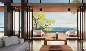 طراحی داخلی و محوطه سازی ویلا ، فراتر از دیوارها