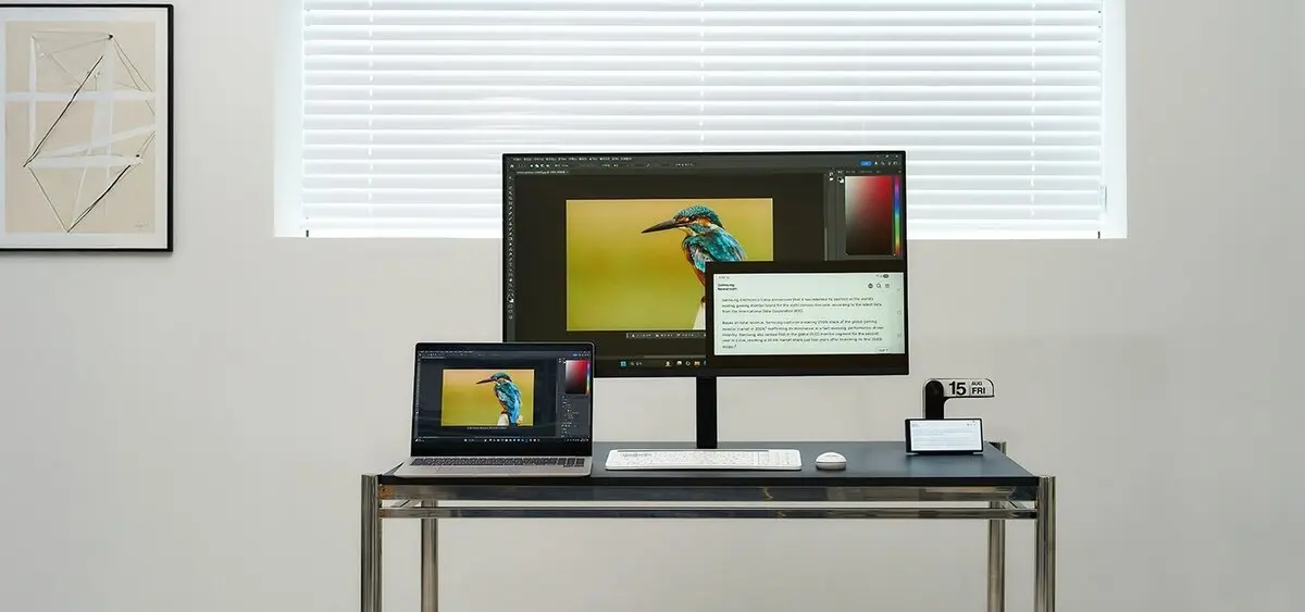 بررسی مانیتور 37 اینچی ViewFinity S8 سامسونگ؛ وضوح 4K و رنگ‌های واقعی