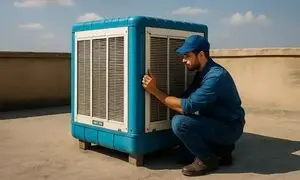 نحوه تعویض رایگان موتور کولر آبی معمولی در تهران
