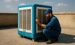نحوه تعویض رایگان موتور کولر آبی معمولی در تهران