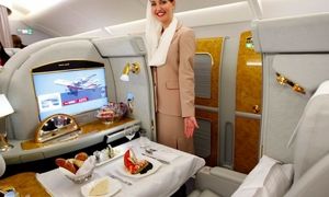 تصاویر ویدیویی از پخت هزاران وعده غذایی در هواپیمایی امارات