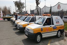 خدمت‌رسانی رایگان سایپا یدک به جهادگران سلامت در تعطیلات نوروز