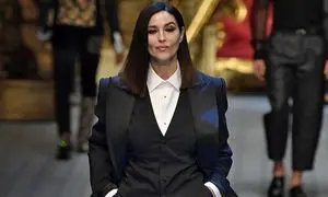 مونیکا بلوچی در 56  سالگی صنعت مد را غافلگیر کرد