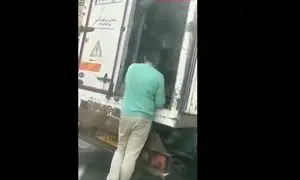 واکنش پلیس به فیلم کامیون شرکت کاله