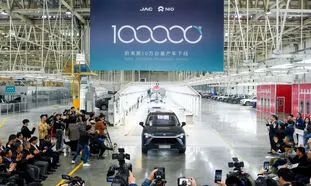 صدهزارمین خودروی نیو تولید شد