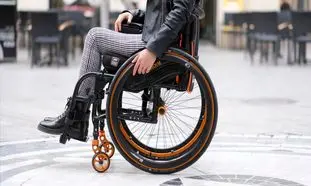 ویلچر ۹۵۸ مناسب برای بیماران اختلال مغزی