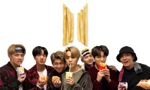 گروه بی‌تی‌اس به منوی مک دونالد اضافه شد!
