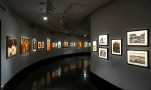 نمایش آثار آتوسا جان نثاری در شوروم درساخانه