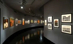 نمایش آثار آتوسا جان نثاری در شوروم درساخانه