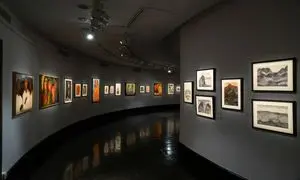 نمایش آثار آتوسا جان نثاری در شوروم درساخانه