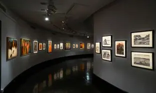 نمایش آثار آتوسا جان نثاری در شوروم درساخانه