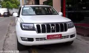 تولید شاسی بلند 8 سیلندر چینی با موتور پرقدرت در ایران (تصاویر)