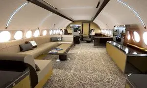 ویدیویی از درون جت 200 میلیون دلاری ایرباس